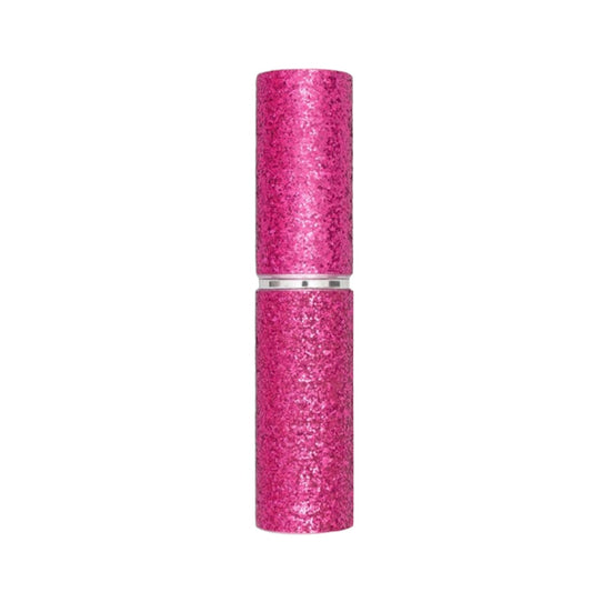 Pink Glitter Lipstick Stun Gun