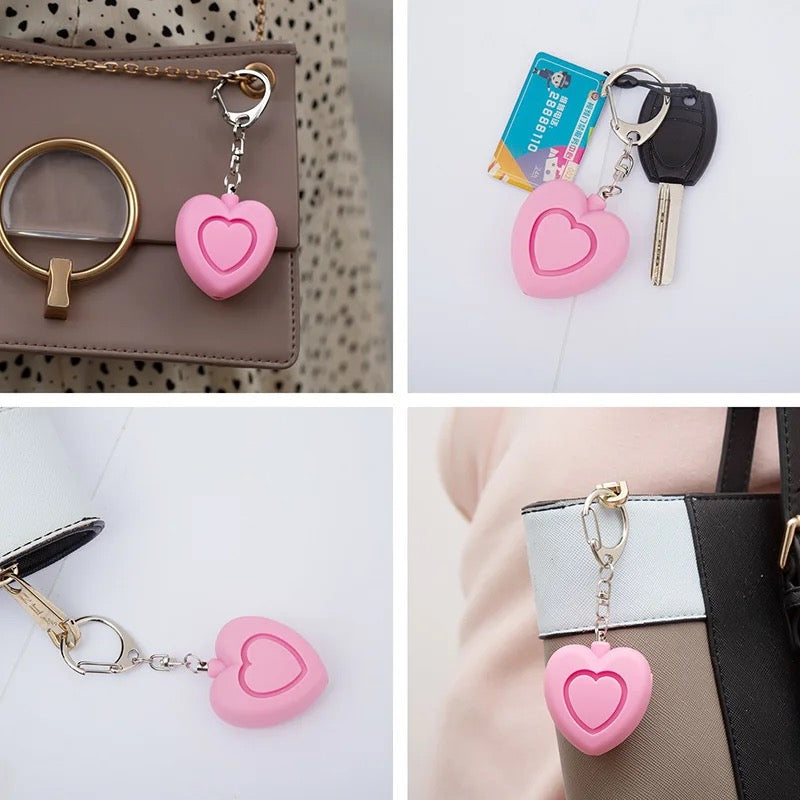 Heart Keychain Alarm