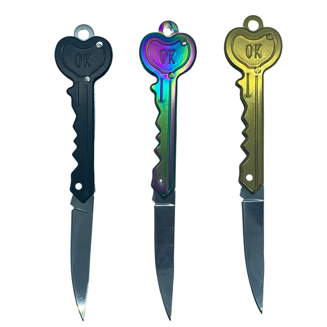 Heart Key Knife