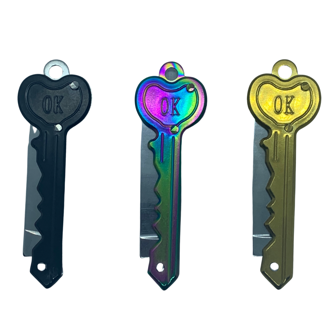 Heart Key Knife